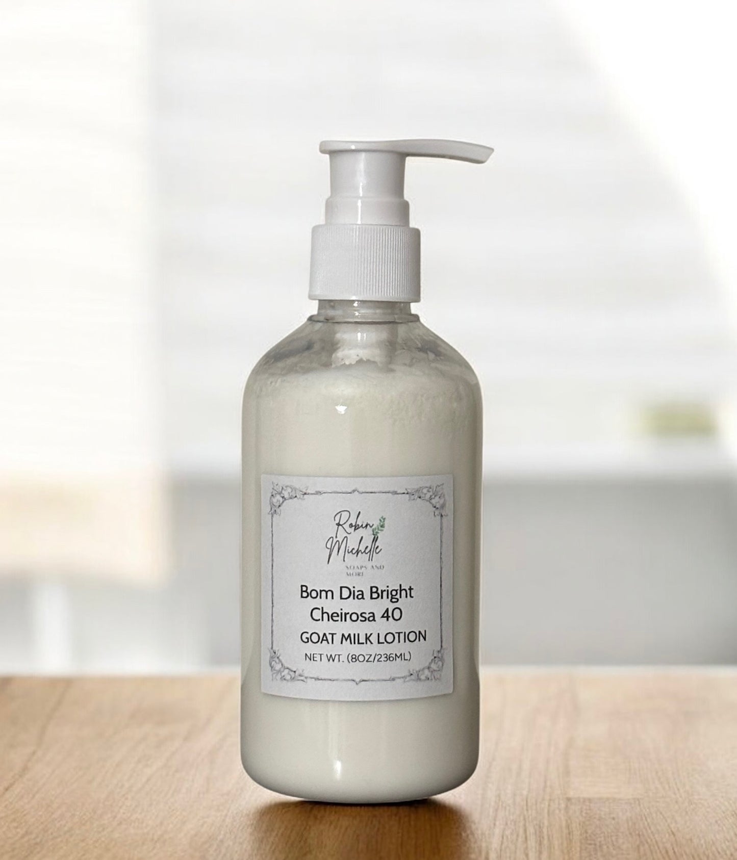 8oz Goat Milk Lotion-Bom Dia Bright Cheriosa 40